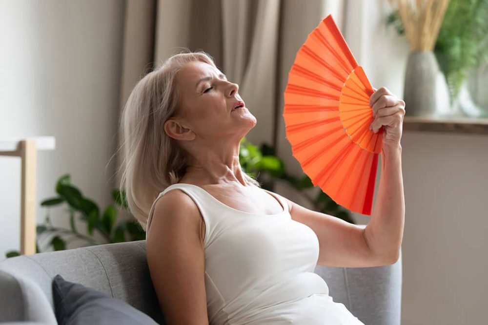 Como solucionar los Sofocos de la menopausia