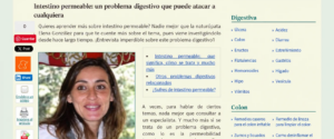 Entrevista a Elena González en Innatia sobre intestino permeable